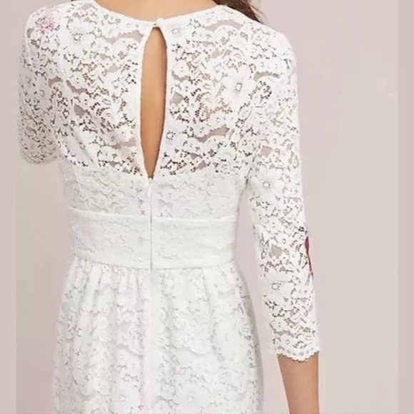 Anthropologie Adaline Lace Dress by Plenty by Tracy Reese Size 6 - Picture 4 of 16